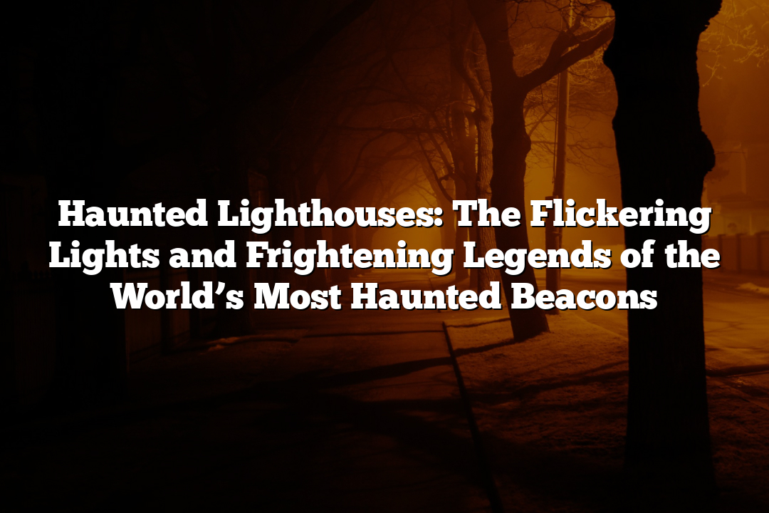 Haunted Lighthouses: The Flickering Lights and Frightening Legends of the World’s Most Haunted Beacons