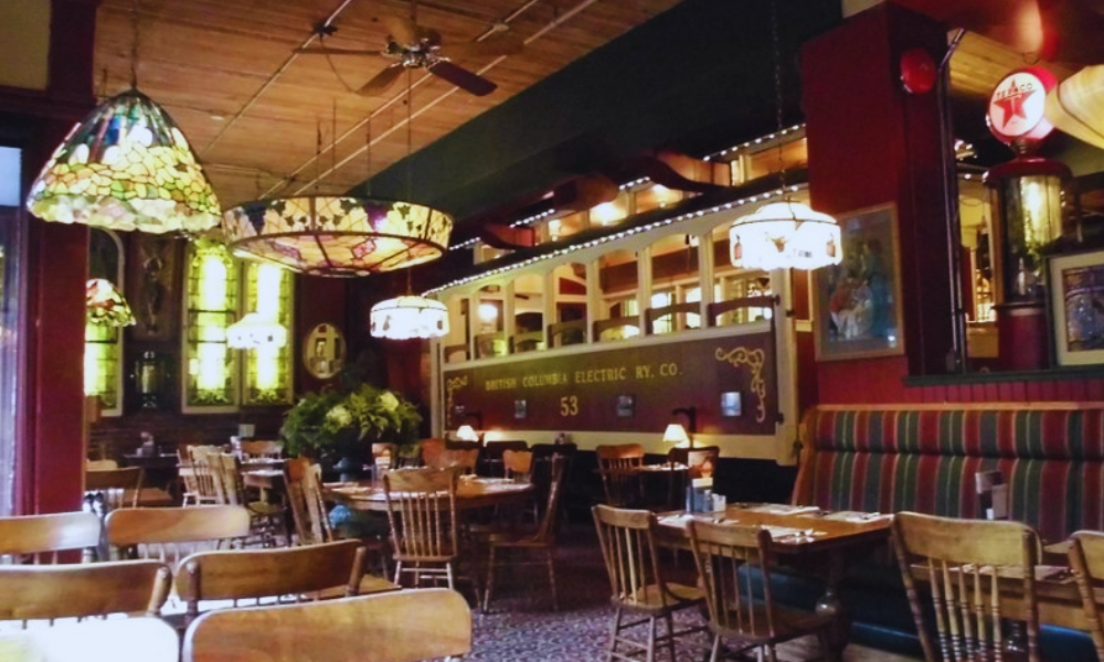 Old Spaghetti Factory of Vancouver, British Columbia