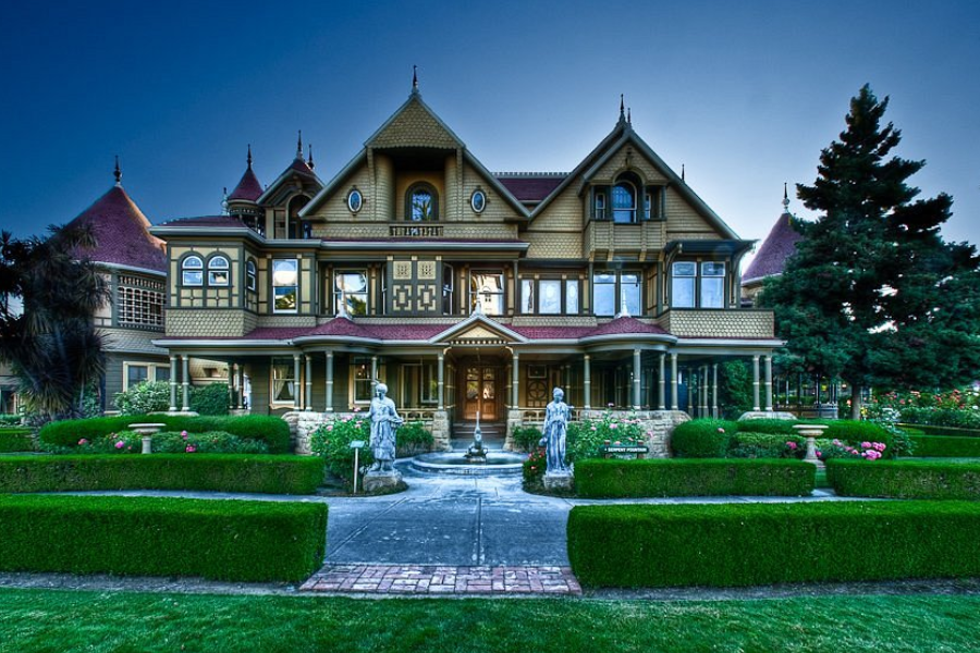The Winchester Mystery House in California